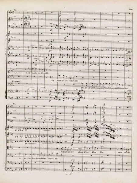 Euryanthe : grosse romantische Oper in drei Aufzügen / Dichtung von Helmine von Chezy ; geb: Freyinn von Klencke ; in Musik gesetzt von Carl Maria von Weber
