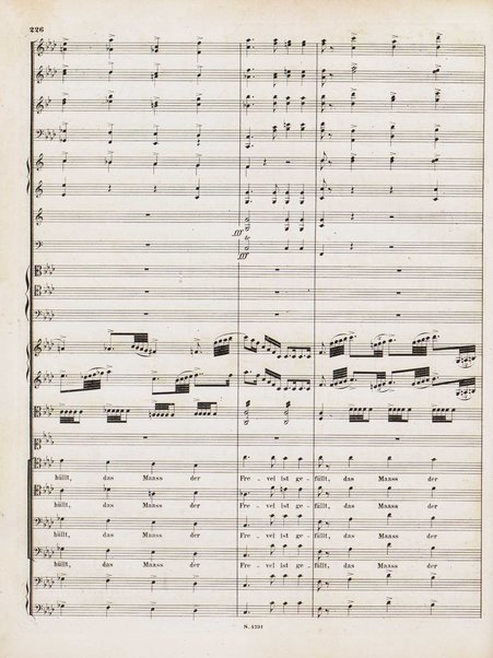 Euryanthe : grosse romantische Oper in drei Aufzügen / Dichtung von Helmine von Chezy ; geb: Freyinn von Klencke ; in Musik gesetzt von Carl Maria von Weber