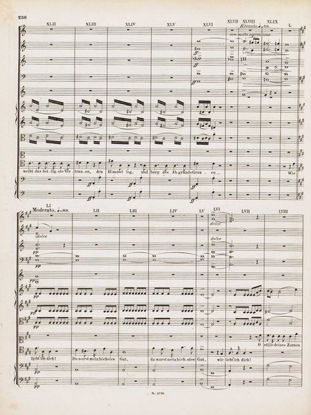 Euryanthe : grosse romantische Oper in drei Aufzügen / Dichtung von Helmine von Chezy ; geb: Freyinn von Klencke ; in Musik gesetzt von Carl Maria von Weber