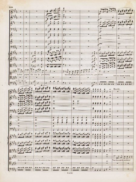 Euryanthe : grosse romantische Oper in drei Aufzügen / Dichtung von Helmine von Chezy ; geb: Freyinn von Klencke ; in Musik gesetzt von Carl Maria von Weber