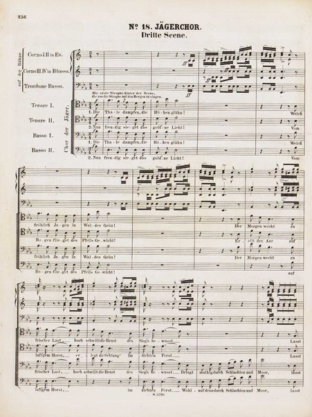 Euryanthe : grosse romantische Oper in drei Aufzügen / Dichtung von Helmine von Chezy ; geb: Freyinn von Klencke ; in Musik gesetzt von Carl Maria von Weber