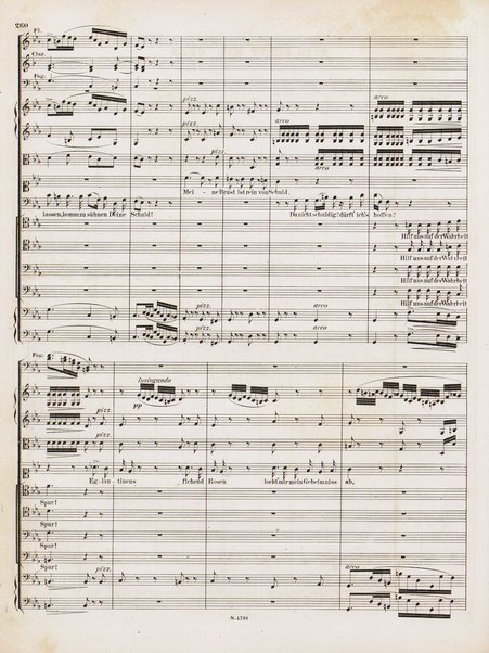 Euryanthe : grosse romantische Oper in drei Aufzügen / Dichtung von Helmine von Chezy ; geb: Freyinn von Klencke ; in Musik gesetzt von Carl Maria von Weber