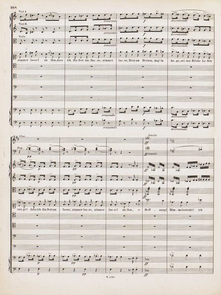 Euryanthe : grosse romantische Oper in drei Aufzügen / Dichtung von Helmine von Chezy ; geb: Freyinn von Klencke ; in Musik gesetzt von Carl Maria von Weber