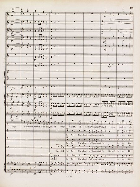 Euryanthe : grosse romantische Oper in drei Aufzügen / Dichtung von Helmine von Chezy ; geb: Freyinn von Klencke ; in Musik gesetzt von Carl Maria von Weber