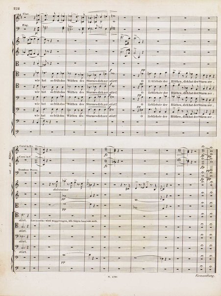 Euryanthe : grosse romantische Oper in drei Aufzügen / Dichtung von Helmine von Chezy ; geb: Freyinn von Klencke ; in Musik gesetzt von Carl Maria von Weber