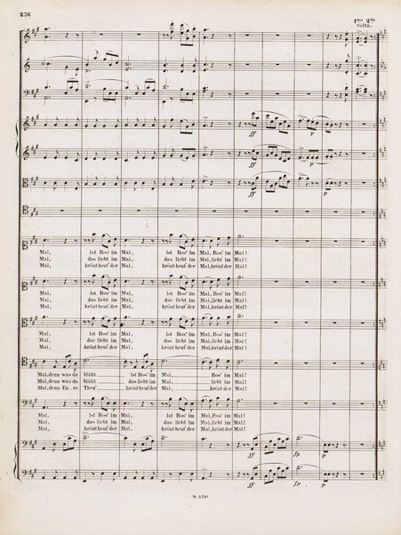 Euryanthe : grosse romantische Oper in drei Aufzügen / Dichtung von Helmine von Chezy ; geb: Freyinn von Klencke ; in Musik gesetzt von Carl Maria von Weber