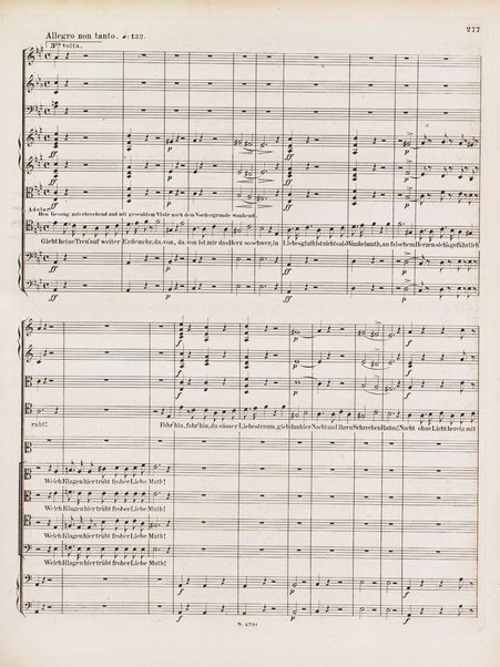 Euryanthe : grosse romantische Oper in drei Aufzügen / Dichtung von Helmine von Chezy ; geb: Freyinn von Klencke ; in Musik gesetzt von Carl Maria von Weber