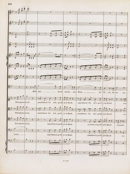 Euryanthe : grosse romantische Oper in drei Aufzügen / Dichtung von Helmine von Chezy ; geb: Freyinn von Klencke ; in Musik gesetzt von Carl Maria von Weber