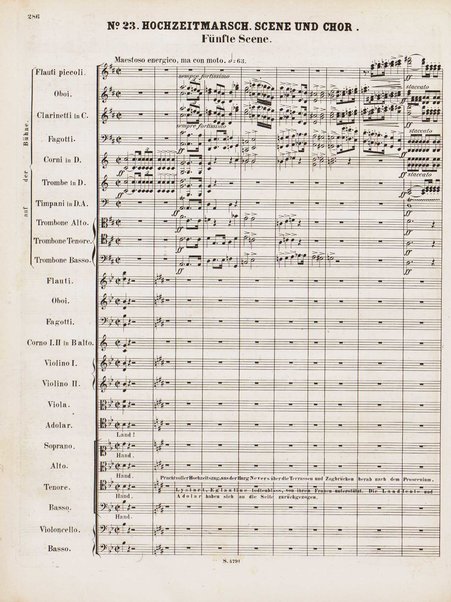 Euryanthe : grosse romantische Oper in drei Aufzügen / Dichtung von Helmine von Chezy ; geb: Freyinn von Klencke ; in Musik gesetzt von Carl Maria von Weber