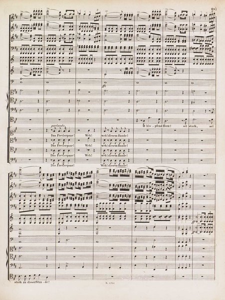 Euryanthe : grosse romantische Oper in drei Aufzügen / Dichtung von Helmine von Chezy ; geb: Freyinn von Klencke ; in Musik gesetzt von Carl Maria von Weber