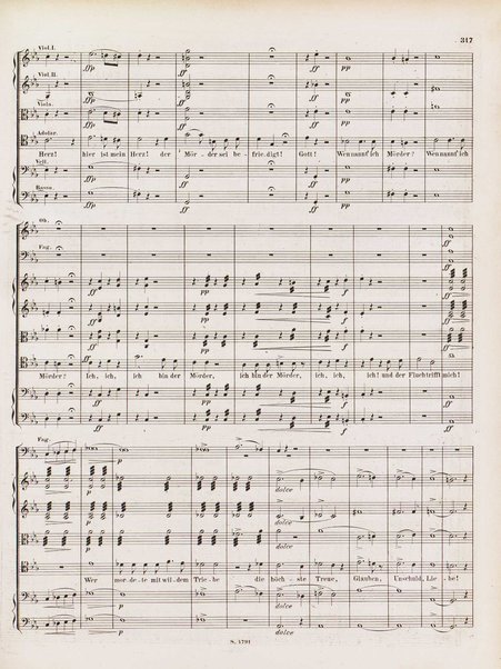 Euryanthe : grosse romantische Oper in drei Aufzügen / Dichtung von Helmine von Chezy ; geb: Freyinn von Klencke ; in Musik gesetzt von Carl Maria von Weber