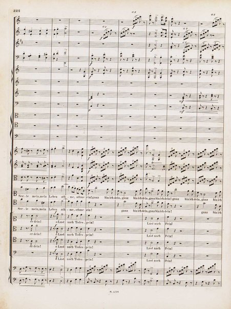 Euryanthe : grosse romantische Oper in drei Aufzügen / Dichtung von Helmine von Chezy ; geb: Freyinn von Klencke ; in Musik gesetzt von Carl Maria von Weber