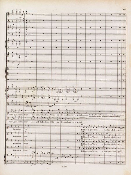 Euryanthe : grosse romantische Oper in drei Aufzügen / Dichtung von Helmine von Chezy ; geb: Freyinn von Klencke ; in Musik gesetzt von Carl Maria von Weber