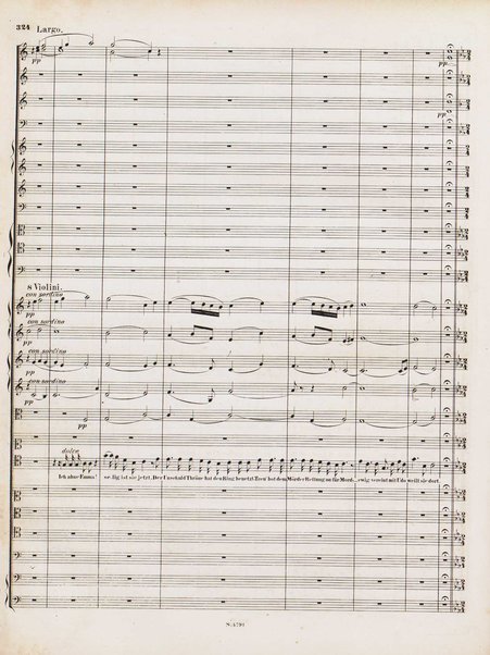 Euryanthe : grosse romantische Oper in drei Aufzügen / Dichtung von Helmine von Chezy ; geb: Freyinn von Klencke ; in Musik gesetzt von Carl Maria von Weber