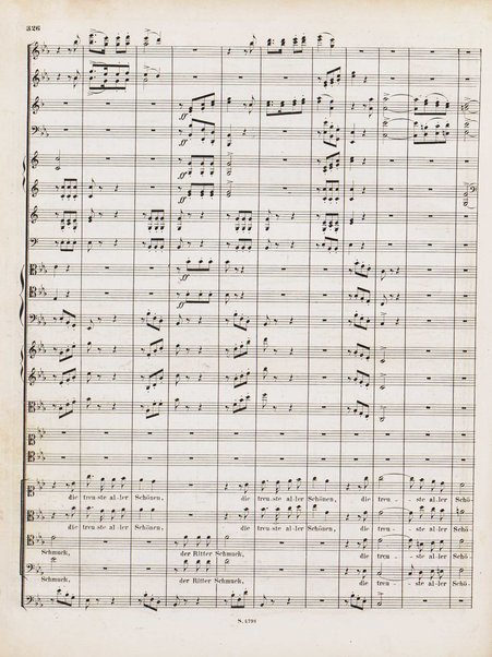 Euryanthe : grosse romantische Oper in drei Aufzügen / Dichtung von Helmine von Chezy ; geb: Freyinn von Klencke ; in Musik gesetzt von Carl Maria von Weber