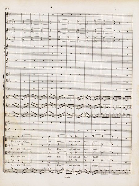 Euryanthe : grosse romantische Oper in drei Aufzügen / Dichtung von Helmine von Chezy ; geb: Freyinn von Klencke ; in Musik gesetzt von Carl Maria von Weber