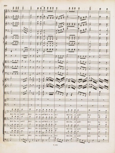 Euryanthe : grosse romantische Oper in drei Aufzügen / Dichtung von Helmine von Chezy ; geb: Freyinn von Klencke ; in Musik gesetzt von Carl Maria von Weber