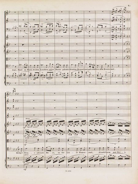 Euryanthe : grosse romantische Oper in drei Aufzügen / Dichtung von Helmine von Chezy ; geb: Freyinn von Klencke ; in Musik gesetzt von Carl Maria von Weber