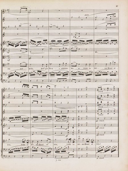 Euryanthe : grosse romantische Oper in drei Aufzügen / Dichtung von Helmine von Chezy ; geb: Freyinn von Klencke ; in Musik gesetzt von Carl Maria von Weber