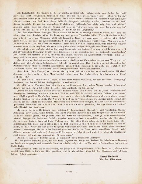 Euryanthe : grosse romantische Oper in drei Aufzügen / Dichtung von Helmine von Chezy ; geb: Freyinn von Klencke ; in Musik gesetzt von Carl Maria von Weber