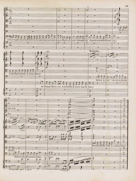 Euryanthe : grosse romantische Oper in drei Aufzügen / Dichtung von Helmine von Chezy ; geb: Freyinn von Klencke ; in Musik gesetzt von Carl Maria von Weber