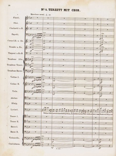 Euryanthe : grosse romantische Oper in drei Aufzügen / Dichtung von Helmine von Chezy ; geb: Freyinn von Klencke ; in Musik gesetzt von Carl Maria von Weber