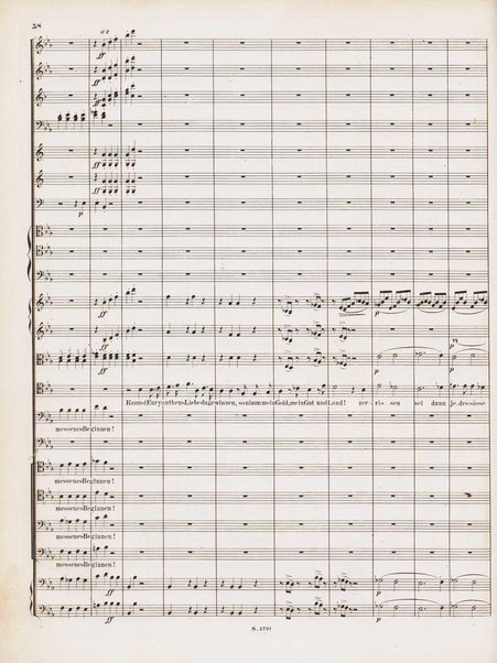 Euryanthe : grosse romantische Oper in drei Aufzügen / Dichtung von Helmine von Chezy ; geb: Freyinn von Klencke ; in Musik gesetzt von Carl Maria von Weber