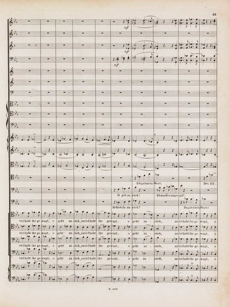 Euryanthe : grosse romantische Oper in drei Aufzügen / Dichtung von Helmine von Chezy ; geb: Freyinn von Klencke ; in Musik gesetzt von Carl Maria von Weber