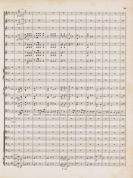 Euryanthe : grosse romantische Oper in drei Aufzügen / Dichtung von Helmine von Chezy ; geb: Freyinn von Klencke ; in Musik gesetzt von Carl Maria von Weber