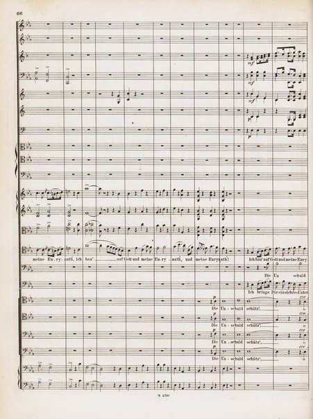 Euryanthe : grosse romantische Oper in drei Aufzügen / Dichtung von Helmine von Chezy ; geb: Freyinn von Klencke ; in Musik gesetzt von Carl Maria von Weber