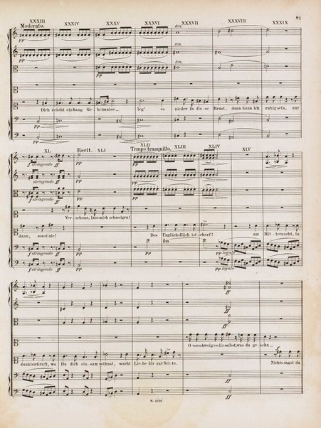 Euryanthe : grosse romantische Oper in drei Aufzügen / Dichtung von Helmine von Chezy ; geb: Freyinn von Klencke ; in Musik gesetzt von Carl Maria von Weber