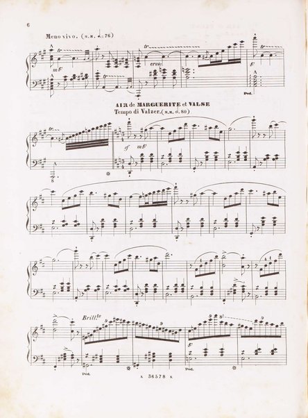 Souvenirs de Faust de Gounod pour piano : op. 179 / par Henri Rosellen