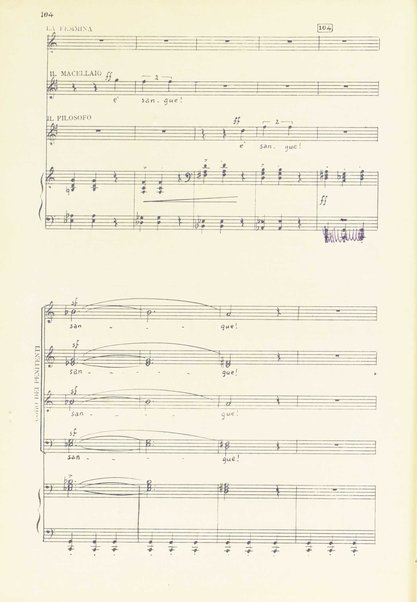 La croce deserta : lauda drammatica in un atto / di Tullio Pinelli (dalla novella Peste a Bergamo tratta dal volume: "La signora Fönss" di J. P. Jacobsen) ; musica di Sandro Fuga
