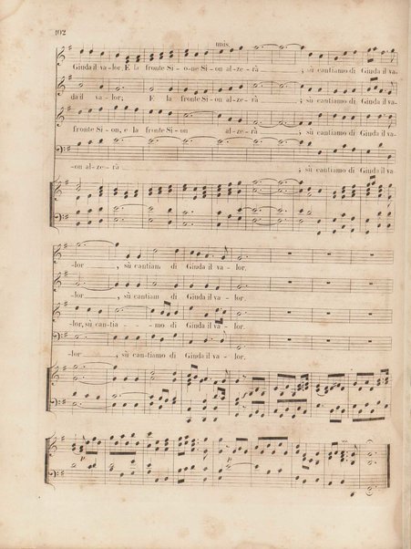 Gli oppressi liberati o sia Giuda Maccabeo : oratorio sacro / posta [!] in musica nell'anno 1746 da G. F. Handel ; tradotto in versi italiani e ridotto per il piano-forte dal B. L. C