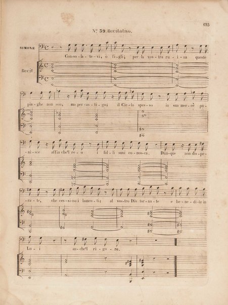 Gli oppressi liberati o sia Giuda Maccabeo : oratorio sacro / posta [!] in musica nell'anno 1746 da G. F. Handel ; tradotto in versi italiani e ridotto per il piano-forte dal B. L. C