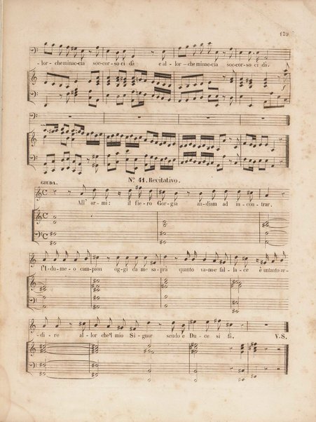 Gli oppressi liberati o sia Giuda Maccabeo : oratorio sacro / posta [!] in musica nell'anno 1746 da G. F. Handel ; tradotto in versi italiani e ridotto per il piano-forte dal B. L. C