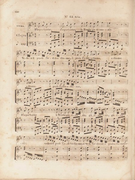 Gli oppressi liberati o sia Giuda Maccabeo : oratorio sacro / posta [!] in musica nell'anno 1746 da G. F. Handel ; tradotto in versi italiani e ridotto per il piano-forte dal B. L. C