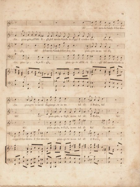 Gli oppressi liberati o sia Giuda Maccabeo : oratorio sacro / posta [!] in musica nell'anno 1746 da G. F. Handel ; tradotto in versi italiani e ridotto per il piano-forte dal B. L. C