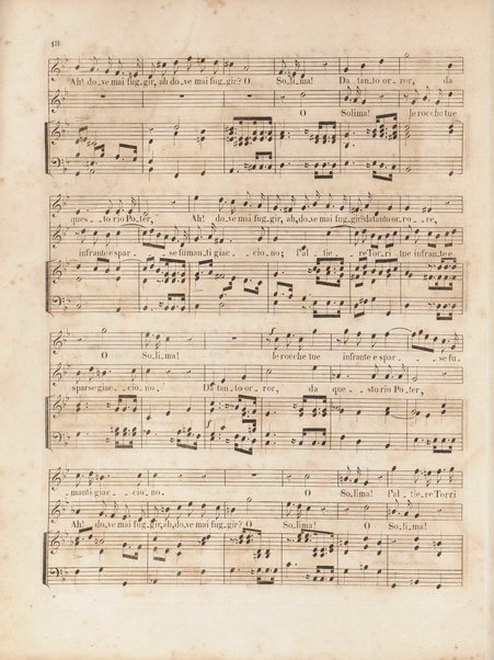 Gli oppressi liberati o sia Giuda Maccabeo : oratorio sacro / posta [!] in musica nell'anno 1746 da G. F. Handel ; tradotto in versi italiani e ridotto per il piano-forte dal B. L. C