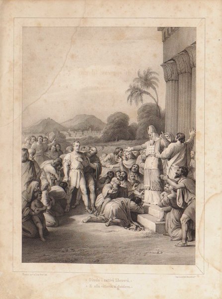 Gli oppressi liberati o sia Giuda Maccabeo : oratorio sacro / posta [!] in musica nell'anno 1746 da G. F. Handel ; tradotto in versi italiani e ridotto per il piano-forte dal B. L. C