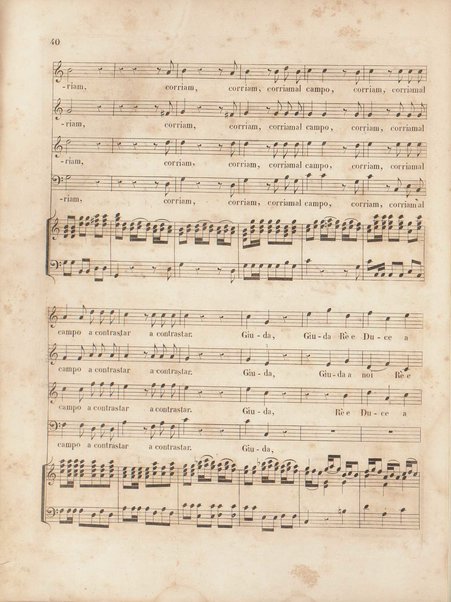 Gli oppressi liberati o sia Giuda Maccabeo : oratorio sacro / posta [!] in musica nell'anno 1746 da G. F. Handel ; tradotto in versi italiani e ridotto per il piano-forte dal B. L. C