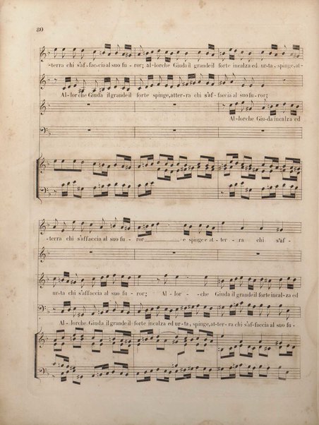 Gli oppressi liberati o sia Giuda Maccabeo : oratorio sacro / posta [!] in musica nell'anno 1746 da G. F. Handel ; tradotto in versi italiani e ridotto per il piano-forte dal B. L. C