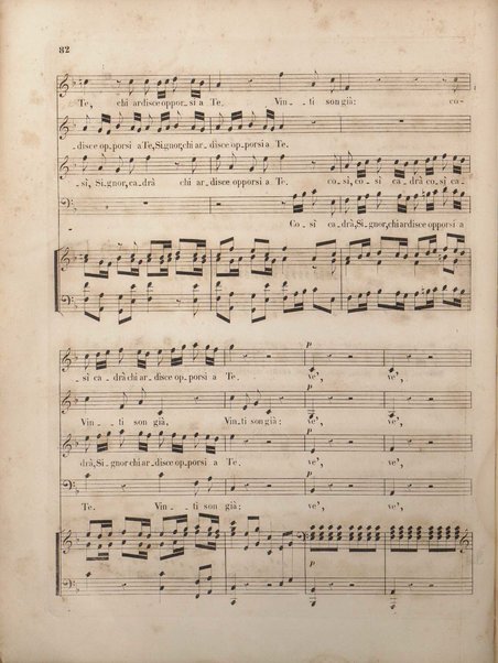 Gli oppressi liberati o sia Giuda Maccabeo : oratorio sacro / posta [!] in musica nell'anno 1746 da G. F. Handel ; tradotto in versi italiani e ridotto per il piano-forte dal B. L. C