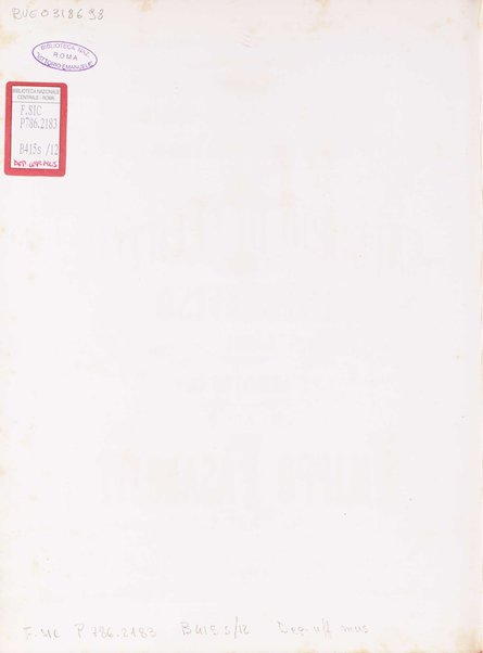 Augurio di felicità : improvviso per pianoforte / di Filippo Fasanotti