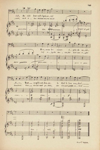 Les beatitudes : d'après l'Évangile / poëme de madame Colomb et traduction allemande de G. Fr. Reiss ; musique de César Franck