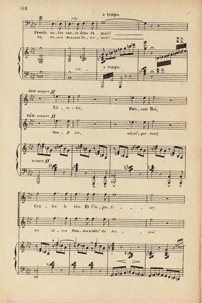 Les beatitudes : d'après l'Évangile / poëme de madame Colomb et traduction allemande de G. Fr. Reiss ; musique de César Franck