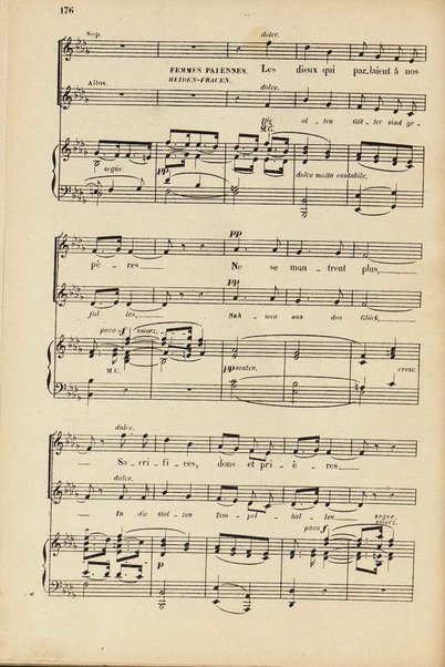 Les beatitudes : d'après l'Évangile / poëme de madame Colomb et traduction allemande de G. Fr. Reiss ; musique de César Franck