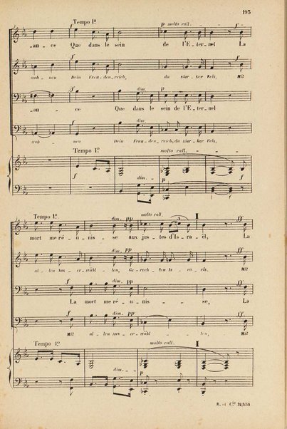 Les beatitudes : d'après l'Évangile / poëme de madame Colomb et traduction allemande de G. Fr. Reiss ; musique de César Franck