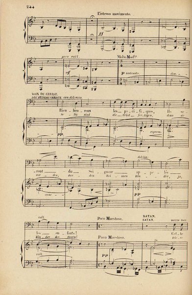 Les beatitudes : d'après l'Évangile / poëme de madame Colomb et traduction allemande de G. Fr. Reiss ; musique de César Franck