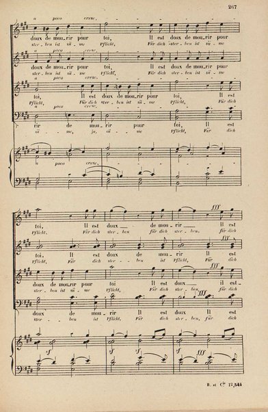 Les beatitudes : d'après l'Évangile / poëme de madame Colomb et traduction allemande de G. Fr. Reiss ; musique de César Franck